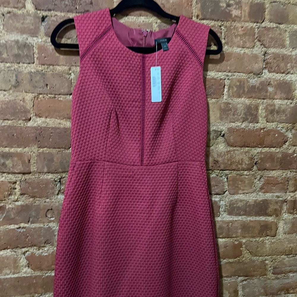 J.Crew Raspberry Shift Dress size 6 - Picture 7 of 11